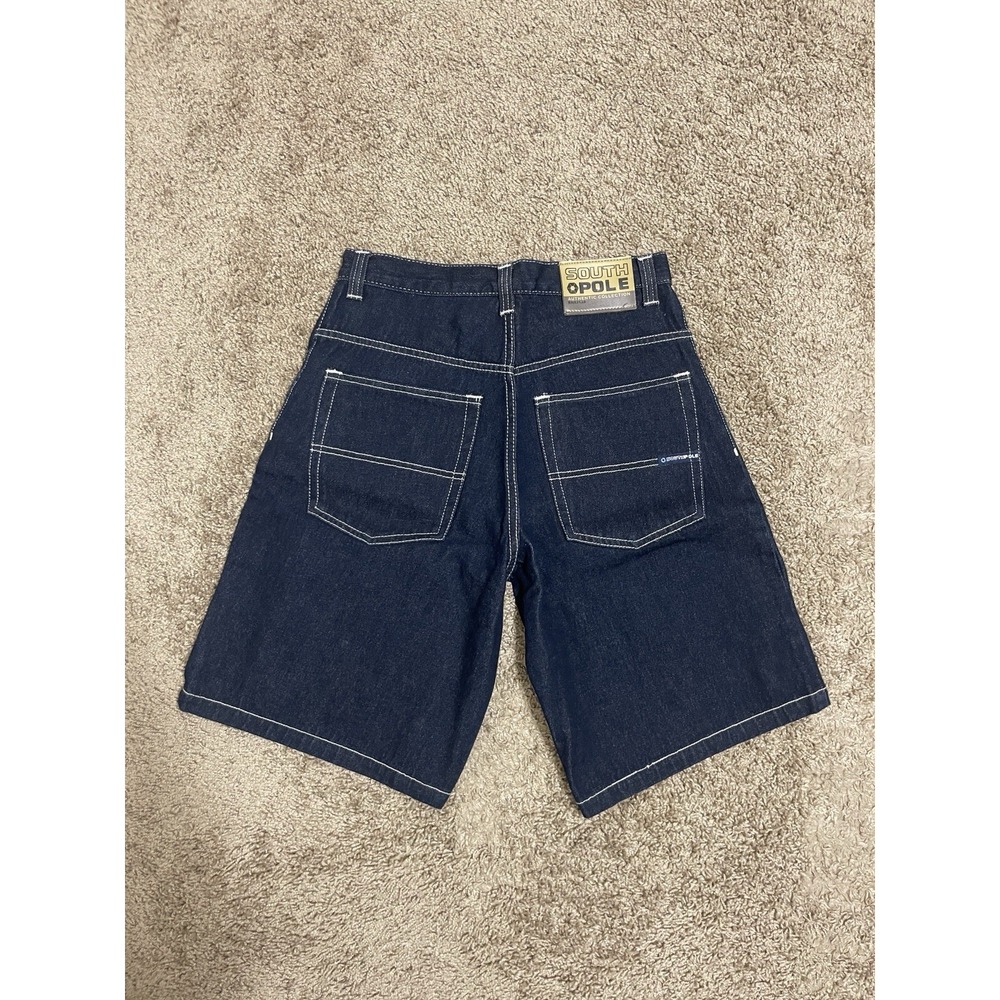 Vintage Y2K Southpole Womens Jean Shorts Size 20 Denim‎ Skate Baggy
